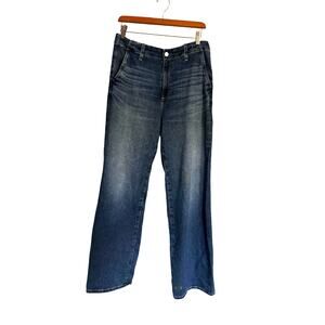 Adriano Goldschmied AG Jeans Belted Kora High-Rise Wide Leg Jeans in Size 29